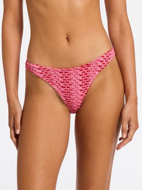 triangl swimwear Other - triangl swimwear Pink Textured Bikini Bottoms